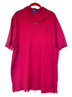 Polo by Ralph Lauren Men’s Red Classic Pique Polo Size XL TG